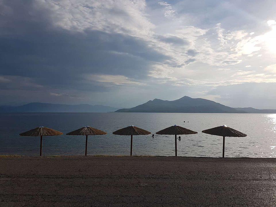 Mamanis Studios Loutra Edipsou  Exteriér fotografie